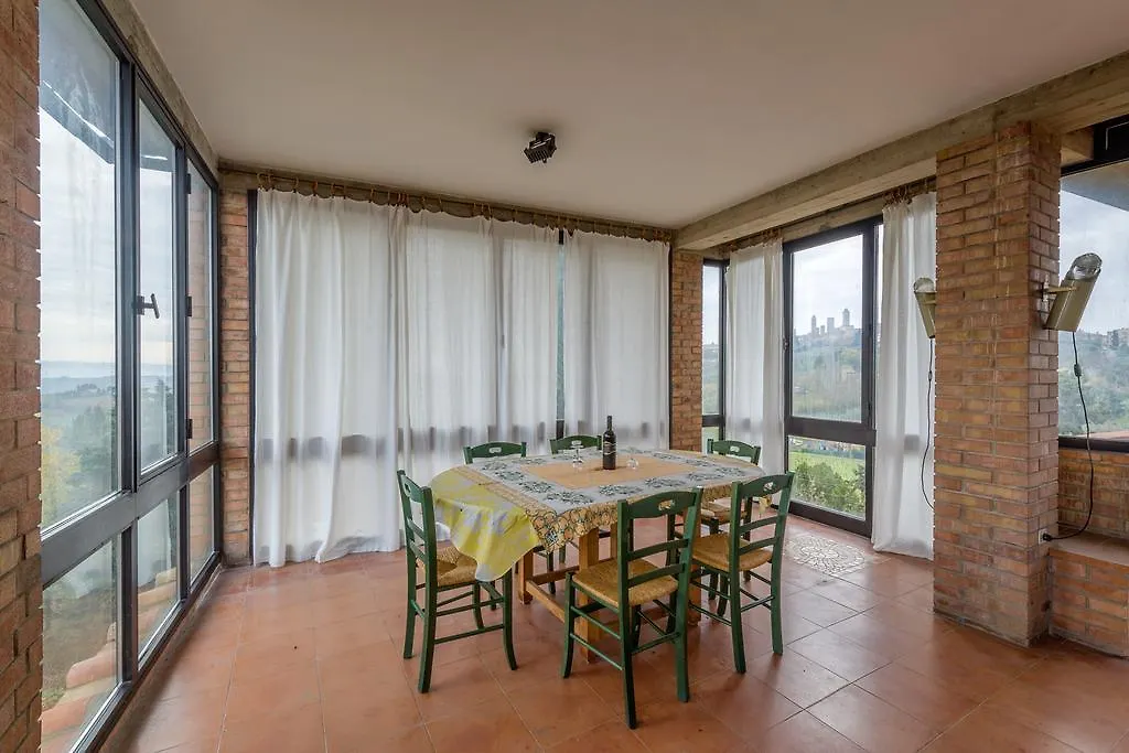 Bauernhof Agriturismo Santa Croce San Gimignano Italien